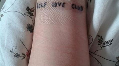 welcome to the 'self love club', instagram's self care tattoo movement ...