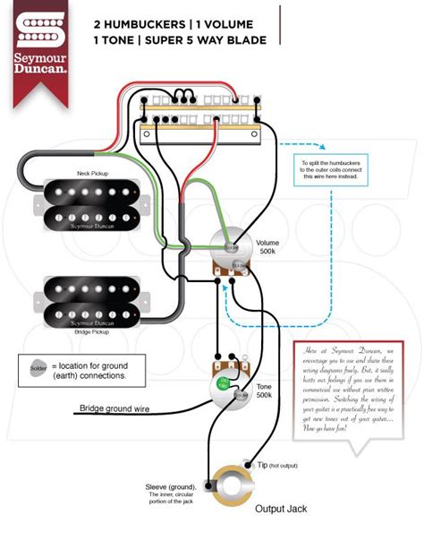 Seymour Duncan 2 Humbucker Wiring Diagram Easy Wiring