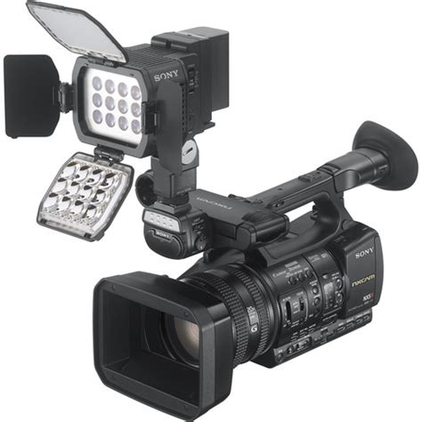 Sony Hxr Nx5r Nxcam Professional Camcorder With Built In Led Light