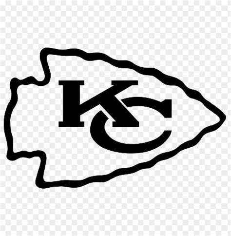 banner free stock png mart - kansas city chiefs black and white PNG