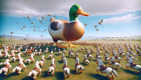 This Is The Story Of The 100 Duck Sized Horses And A Horse Sized Duck