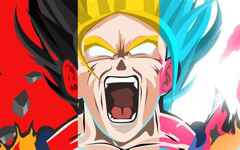 Goku Super Saiyan Anime Art Wallpaperhd Anime Wallpapers4k Wallpapers