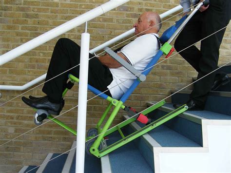 Emergency evacuation stair chairs, also known as escape chairs, serve an essential function in an emergency. Hire evacuation chair for disabled people fire emergency chair