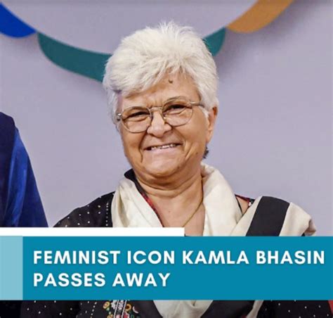 Womens Rights Activist Kamla Bhasin Passes Away Deccan Herald