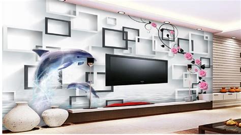 Amazing Top 20 3d Wallpaper Living Room Wallpaper Ideas