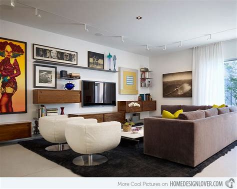 15 Modern Day Living Room Tv Ideas Home Design Lover Estantes Da