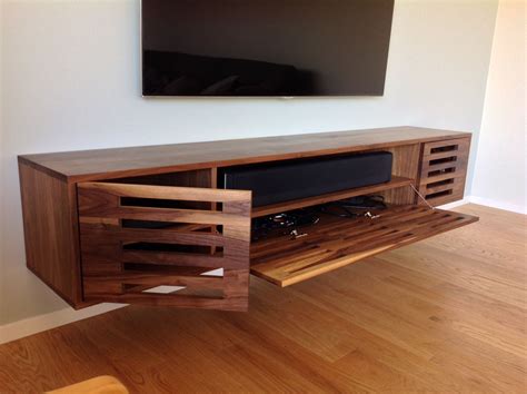 Vivi Handmade Walnut Media Console By Mooila Projects To Try In