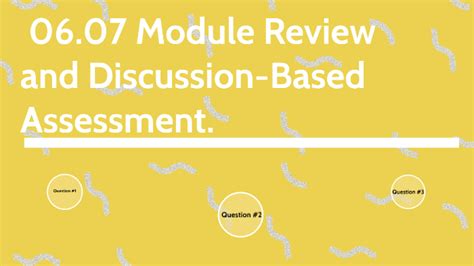 0607 Module Review And Discussion Based Assessment By Keia Eagle On Prezi