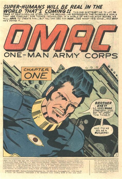 Read Online Omac 1974 Comic Issue 4