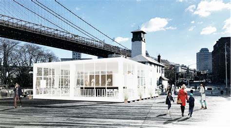 Mixed Feedback From Lpc On Proposed Open Air Pavilion At Fulton Ferry