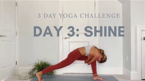 Day Yoga Challenge Day Shine Minute Vinyasa Yoga Flow Baileyyyoga Youtube
