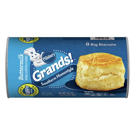 Save On Pillsbury Grands Southern Homestyle Biscuits Buttermilk 8 Ct