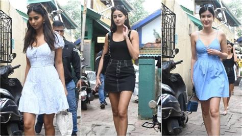 Suhana Khan Ananya Panday And Shanaya Kapoor Serve Bff Fashion Goals Watch Fashion Trends