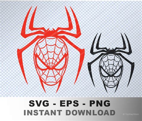 Spiderman Svg Spiderman Face Wire Cutting Files Cricut - Etsy