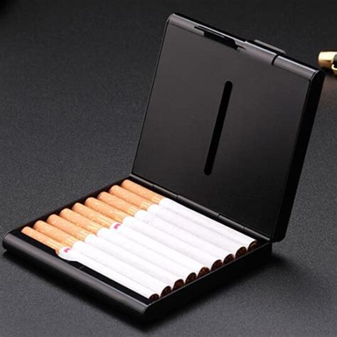 Cigarette Case Cigarette Lighter With Usb Charging Windproof Cigarette