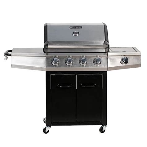 Master Cook Stainless Steel 41 Gas Burner Grill Barbecue Bbq With Side