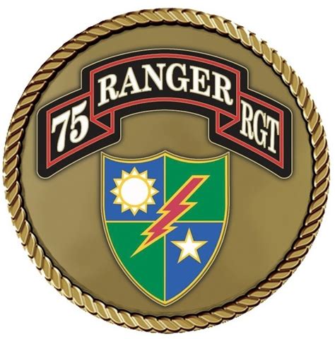 75 Ranger Rgt Medallion