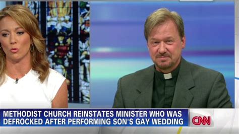 methodist pastor who officiated son s same sex wedding is reinstated cnn