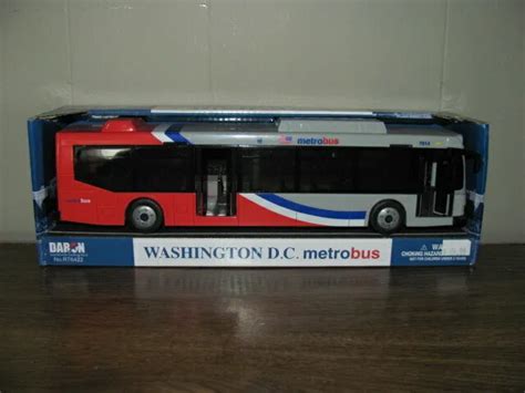 Washington Dc Metro Transit Model Bus 150 Scale Orion 7 Model Bus