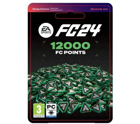 EA SPORTS FC 24 12000 Punktów kod aktywacyjny PC Dobra cena Opinie