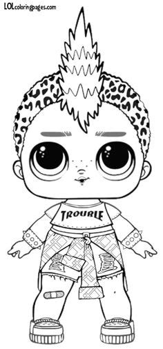 Mc Swag Lol Suprise Doll Coloring Page Lol Surprise Doll Coloring Pages