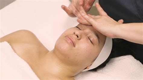 Spa European Facial Massage Movements Protocol Step 11 Circle Frictions Youtube