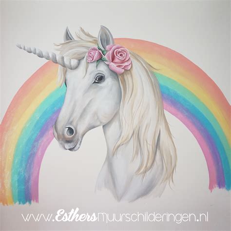 Pictogram, regenboog, regenboog illustratie, hoek, tekenfilm png. Muurschildering Unicorn op een meisjeskamer. Regenboog is voorzien van een laagje glitters ...
