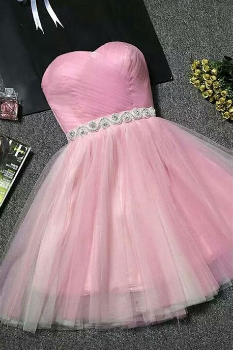 strapless sweetheart neck homecoming dress blush pink short prom dresses pd304 homecoming