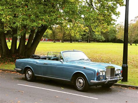 The model was assembled in crewe and finished in london at the renown rolls royce coachbuilders 'mulliner park ward' as a continuation of their 1965 silver shadow coupe and. Rolls-Royce Corniche Convertible for hire in Weybridge ...