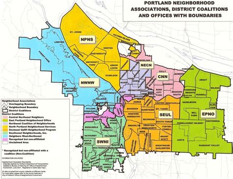 28 Portland School Districts Map Maps Database Source