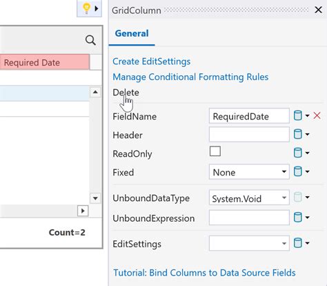 Lesson Configure Columns And Editors Wpf Controls Devexpress Documentation