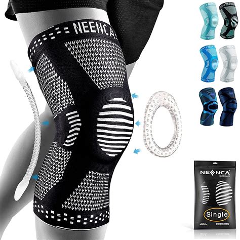 Buy Neenca Professional Knee Brace Compression Knee Sleeve With