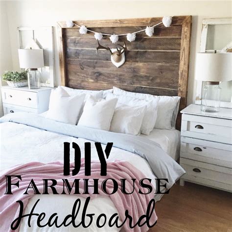 King size lighted panel headboard 2 lights chic accent bedroom. DIY King Farmhouse Headboard. | Farmhouse headboard, Home ...