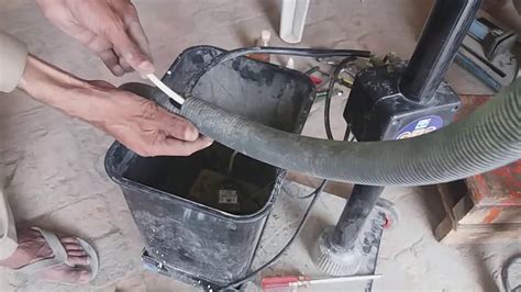 How To Repair Pedestal Fan Change Water Pipe Youtube