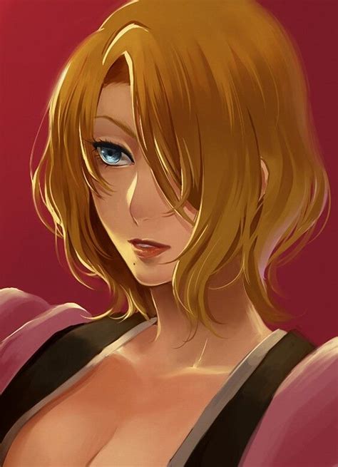 To bleach your hair blonde, start by mixing bleach powder and developer in a plastic dish. Rangiku | Bleach anime, Bleach (anime), Anime eyes