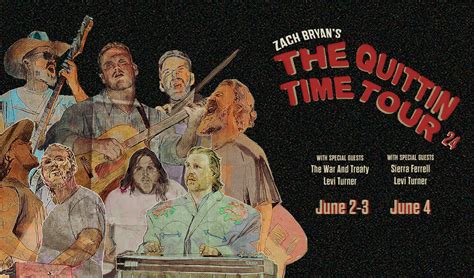 ZACH BRYAN ANNOUNCES NEW DATES FOR THE QUITTIN TIME 2024 TOUR Crypto