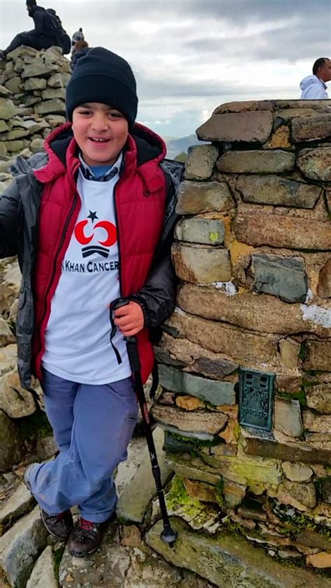 11 Year Old Ibrahim Climbs Scafell Pike For Cancer Care Ikca