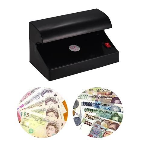 Portable Desktop Multi Currency Money Detector Counterfeit Cash