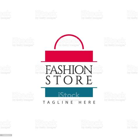 Fashion Store Logo Vector Template Design Illustration Stock