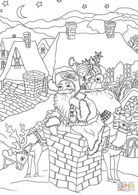 Victorian Christmas Coloring Pages Coloring Pages