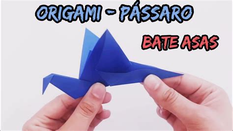 Origami Pássaro Youtube