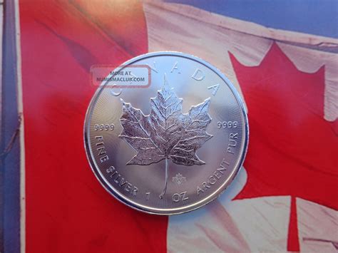 2014 Canadian Maple Leaf Coin 9999 Fine Silver