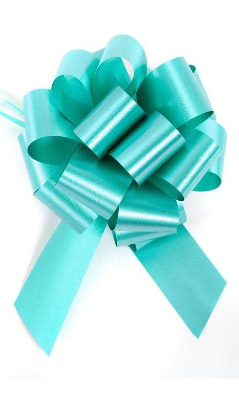 Perfect Bow Pull Ribbon Pkg10 Turquoise