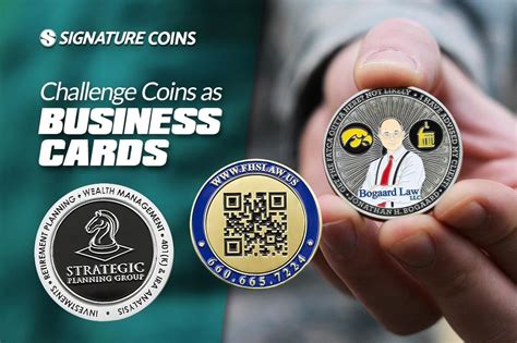 Each business card design is custom made by our design team. Challenge Coins as Business Cards: Five Reasons to Make ...