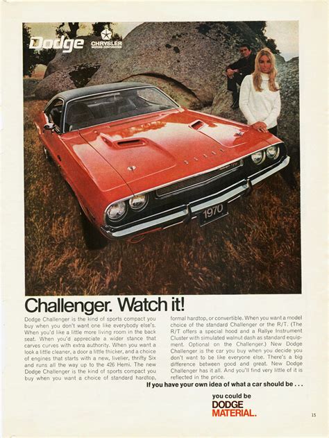 1970 Dodge Ad 09 Muscle Car Ads Dodge Muscle Cars Mopar Cars Dodge