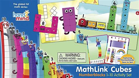 Have A Count Tastic Time With Numberblocks Mathlink Cubes The Toy Insider