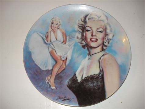 Details About Marilyn Monroe Commemorative Collector Plate By Susie