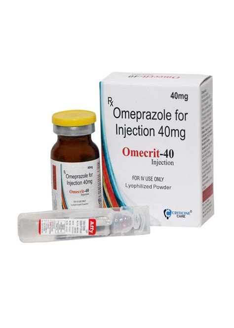 Omeprazole Injection 40 Mg Vial Prescription At Rs 220piece In Panchkula