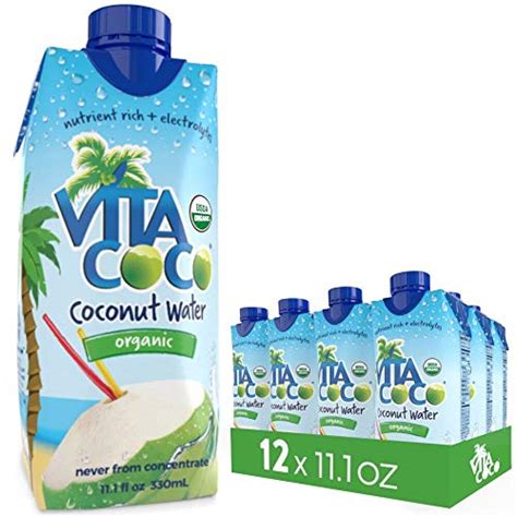 Reviews Summary For Vita Coco Organic Coconut Water Pure Naturally Hydrating Electrolyte
