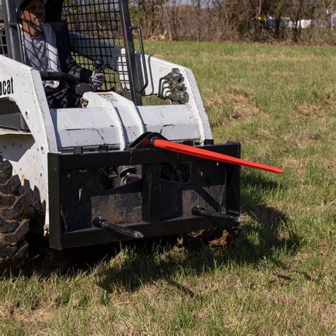 Skid Steer Hay Frame Attachment Optional Hay Spear And Stabilizer